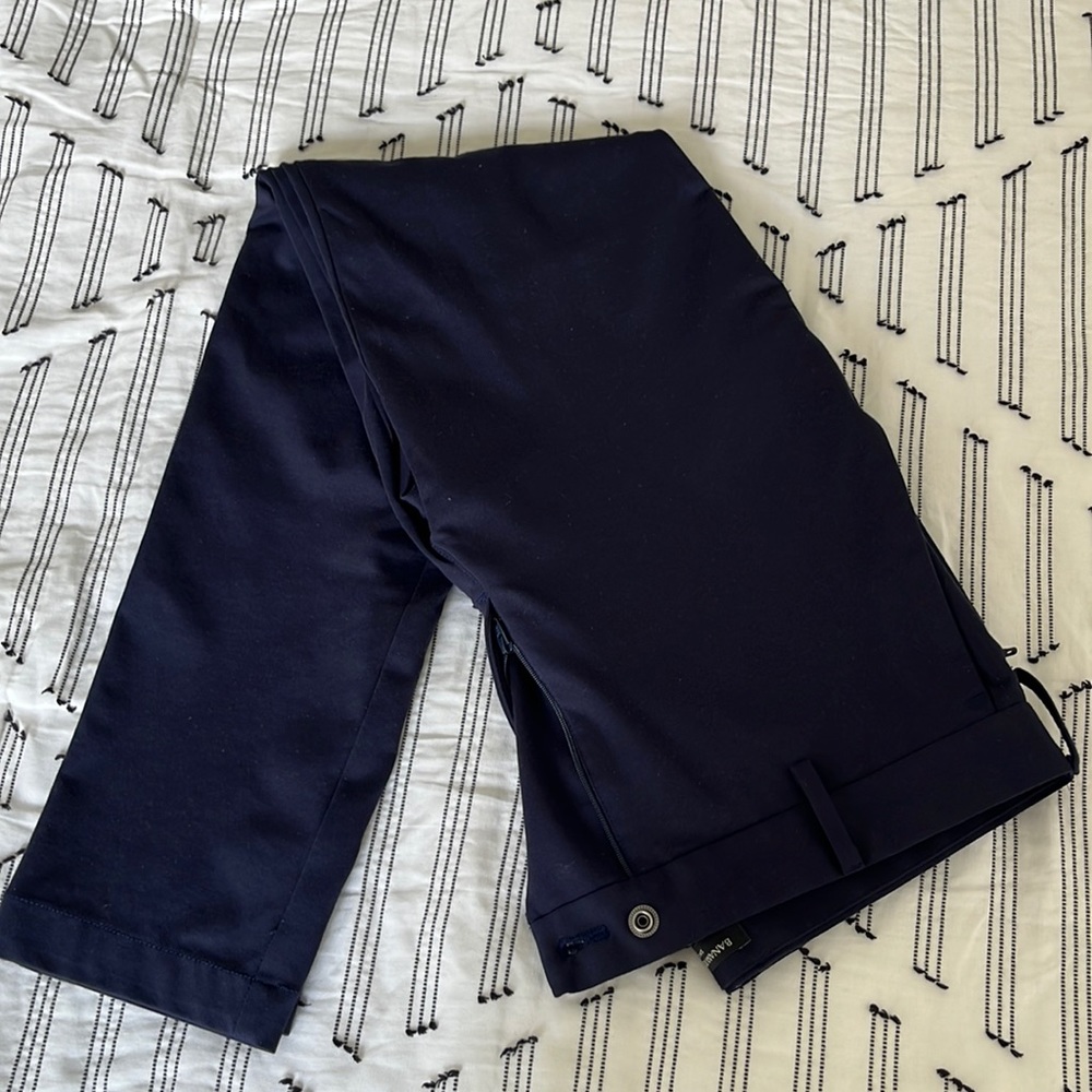 Mens Banana Republic Slim City Pant Night Navy, 31x32
